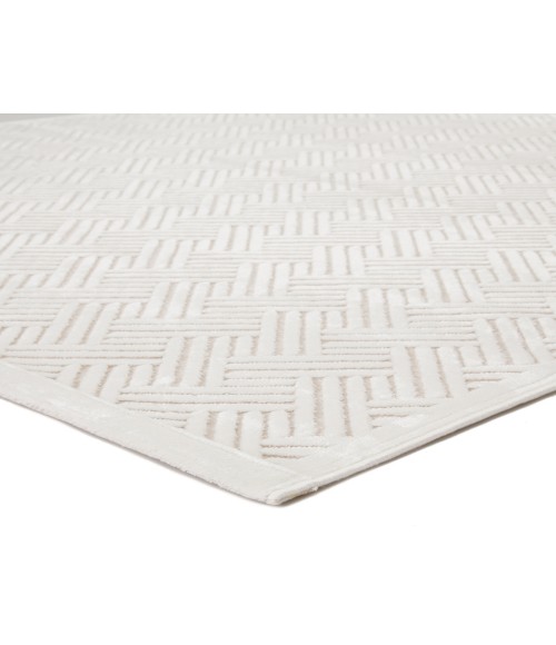 Fables Area Rug Jaipur Living Thatch Geometric White Area Rug (2'X3')