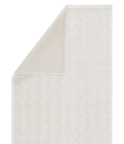 Fables Area Rug Jaipur Living Thatch Geometric White Area Rug (2'X3')