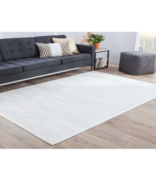 Jaipur Living Linea Abstract White Area Rug (12'X15')