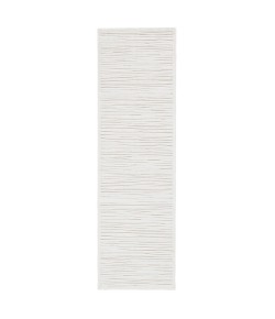 Jaipur Living Fables Linea FB53 White 2 ft. 6 in. X 8 ft. Rectangle Rug