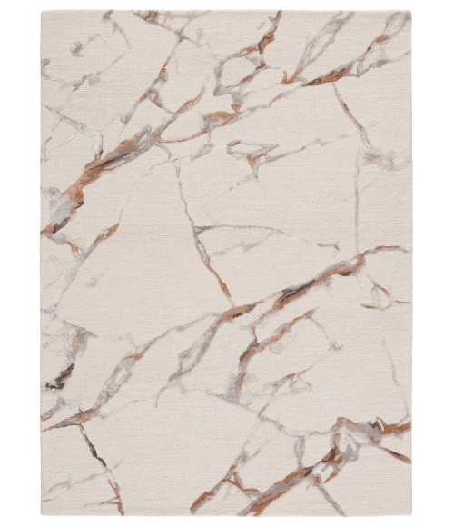 Jaipur Living Shattered Handmade Abstract Cream/ Gold Area Rug (5'X8')