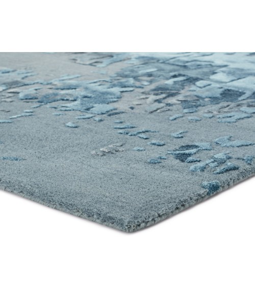 Jaipur Living Fragment Blue FRG04 18 in. Swatch Square Rug