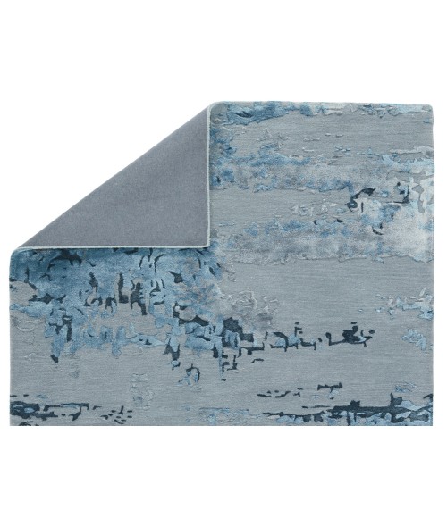 Jaipur Living Fragment Blue FRG04 18 in. Swatch Square Rug