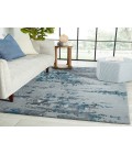 Jaipur Living Fragment Blue FRG04 18 in. Swatch Square Rug