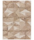 Jaipur Living Agate Handmade Geometric Taupe/ Cream Area Rug 9'X12'