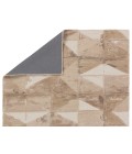 Jaipur Living Agate Handmade Geometric Taupe/ Cream Area Rug 9'X12'