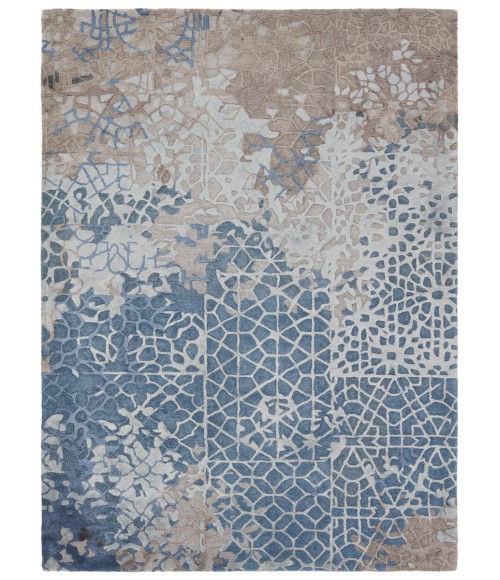 Jaipur Living Fragment Blue Rug FRG11 6 ft. X 9 ft. Rectangle - Rugs Town Jaipur Living Fragment Blue FRG11 6 ft. X 9 ft. Rectangle Rug