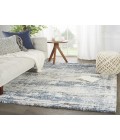 Ferris Area Rug Vibe by Jaipur Living Benton Abstract Blue/ Gray Area Rug (12'X15')