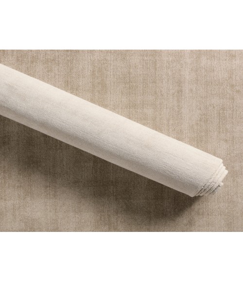 Jaipur Living Arcus Handmade Indoor/Outdoor Solid Cream Runner Rug 3'X8'