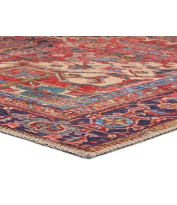 Vibe by Jaipur Living Garcia Lucinda GAR01 Red - Blue 8 ft. X 10 ft. Rectangle Rug