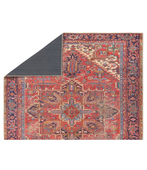 GAR01 Lucinda Rug Vibe by Jaipur Living Lucinda Medallion Red/Blue Area Rug 8'X10'