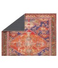 GAR02 Sancho Rug Vibe by Jaipur Living Sancho Medallion Orange/Purple Area Rug 8'X10'
