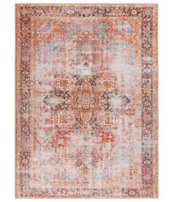 Vibe by Jaipur Living Garcia Matias GAR03 Rust - Navy 5 ft. X 8 ft. Rectangle Rug