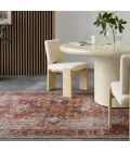GAR03 Matias Rug Vibe by Jaipur Living Matias Medallion Rust/Navy Area Rug 5'X8'