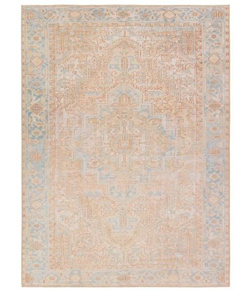 Vibe by Jaipur Living Mabel Medallion Beige/Blue Area Rug 5'X8'