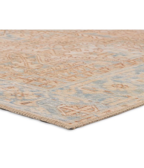 Vibe by Jaipur Living Mabel Medallion Beige/Blue Area Rug 5'X8'