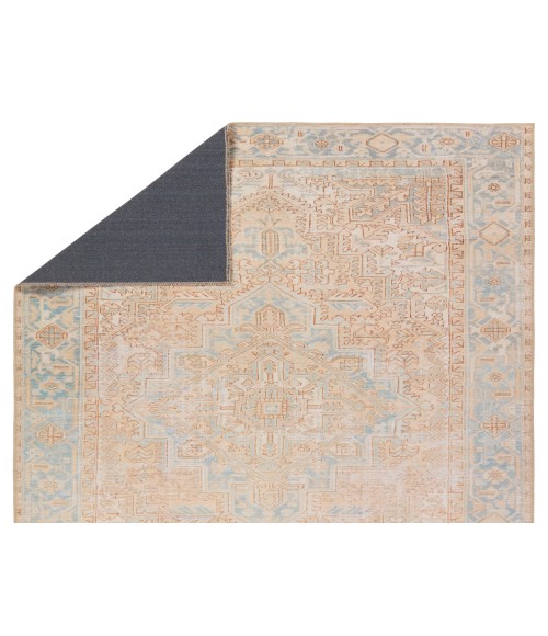 Vibe by Jaipur Living Mabel Medallion Beige/Blue Area Rug 5'X8'
