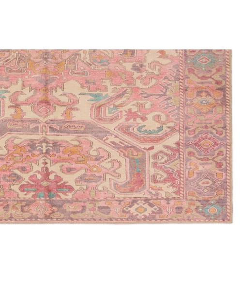 Vibe by Jaipur Living Elanor Medallion Pink/Purple Area Rug 4'X6'