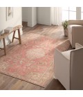 GAR06 Cheney Rug Vibe by Jaipur Living Cheney Medallion Pink/Beige Runner Rug 3'X8'