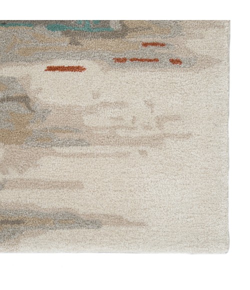 Jaipur Living Ryenn Handmade Abstract Gray/ Blue Area Rug (12'X18')