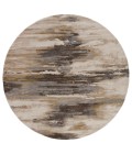 Jaipur Living Ryenn Handmade Abstract Cream/ Gold Round Area Rug 8' RND