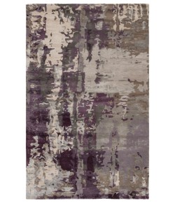 Jaipur Living Matcha Handmade Abstract Gray/ Purple Ges09 Area Rug 8 ft. X 11 ft. Rectangle