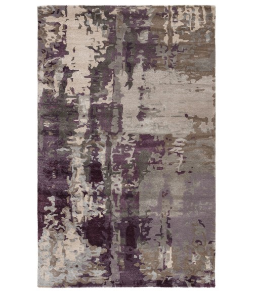 Jaipur Living Matcha Handmade Abstract Gray/ Purple Area Rug (8'X11')