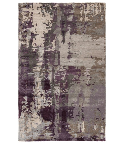 Jaipur Living Matcha Handmade Abstract Gray/ Purple Area Rug (5'X8')