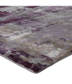 Jaipur Living Matcha Handmade Abstract Gray/ Purple Ges09 Area Rug 8 ft. X 11 ft. Rectangle