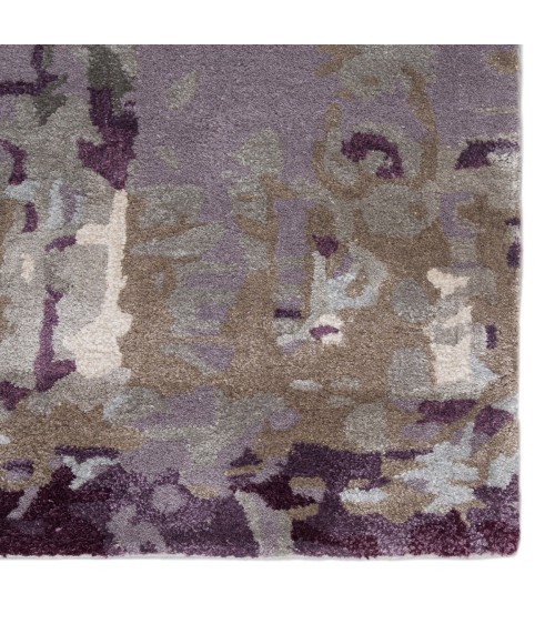 Jaipur Living Matcha Handmade Abstract Gray/ Purple Area Rug (5'X8')