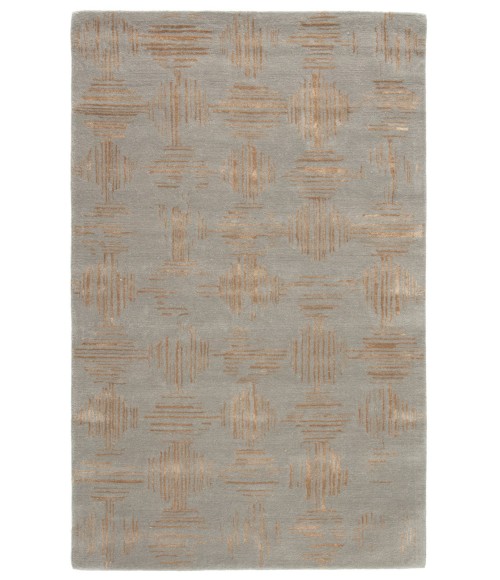 Jaipur Living Banister Handmade Geometric Gray/ Gold Area Rug (2'X3')