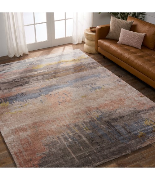 Jaipur Living Benna Handmade Abstract Blush/ Light Blue Area Rug (2'X3')