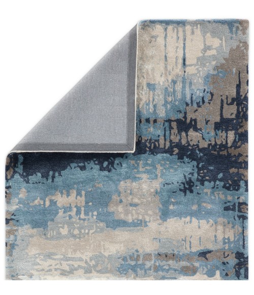 Jaipur Living Benna Handmade Abstract Blue/ Gray Area Rug (8'X11')