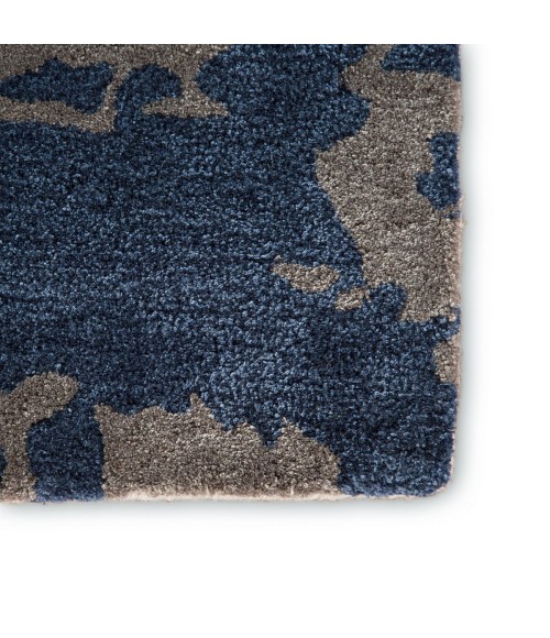 Jaipur Living Benna Handmade Abstract Blue/ Gray Area Rug (9'X13')