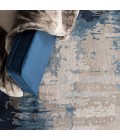 Jaipur Living Benna Handmade Abstract Blue/ Gray Area Rug (9'X13')