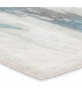 Jaipur Living Ryenn Handmade Abstract Teal/ Gray Area Rug (10'X14')
