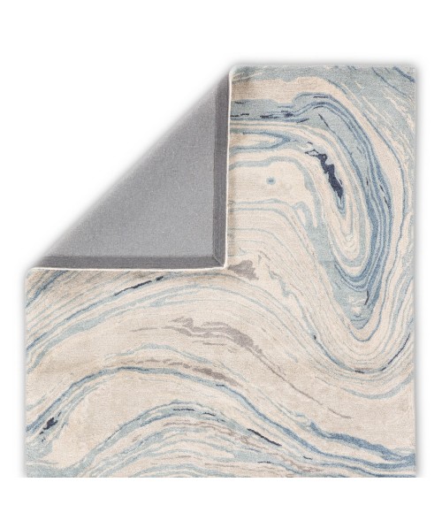 Jaipur Living Atha Handmade Abstract Blue/ Gray Area Rug (9'X13')
