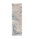 Genesis Area Rug Jaipur Living Atha Handmade Abstract Blue/ Gray Runner Rug (3'X10')
