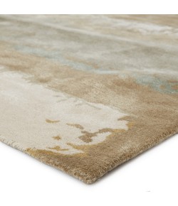 Jaipur Living Juna Handmade Abstract Tan/ Yellow Ges24 Area Rug 8 ft. X 11 ft. Rectangle