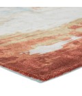 Jaipur Living Swisher Handmade Abstract Blue/ Red Area Rug (8'X11')