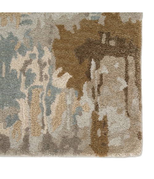 Jaipur Living Benna Handmade Abstract Brown/ Gray Area Rug (2'X3')