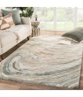 Jaipur Living Atha Handmade Abstract Tan/ Gray Area Rug (9'X13')