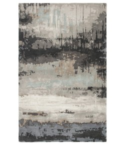 Jaipur Living Genesis Benna GES34 Black/Gray 2 ft. X 3 ft. Rectangle Rug