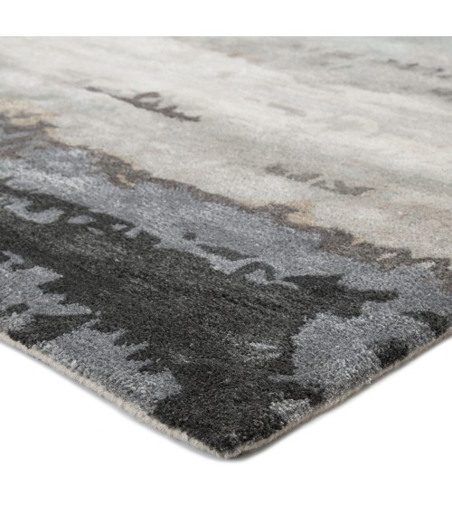 Jaipur Living Benna Handmade Abstract Black/ Gray Area Rug (2'X3')