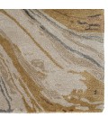Jaipur Living Atha Handmade Abstract Gold/ Beige Area Rug (2'X3')