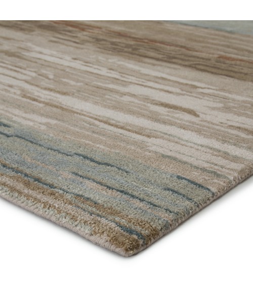 Genesis Area Rug Jaipur Living Mondrian Handmade Abstract Tan/ Light Gray Area Rug (8'X11')