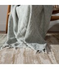 GES39 Mondrian Rug Jaipur Living Mondrian Handmade Abstract Tan/ Light Gray Area Rug 10'X14'
