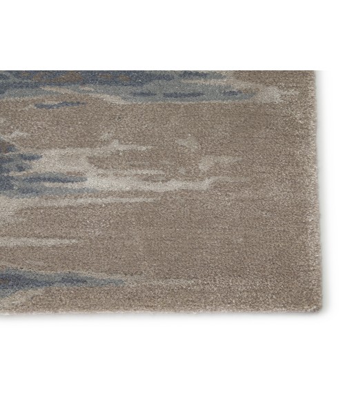 Jaipur Living Ryenn Handmade Abstract Dark Blue/ Gray Area Rug (8'X11')