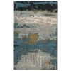 Jaipur Living Genesis Benna GES41 Black/Green 2 ft. X 3 ft. Rectangle Rug