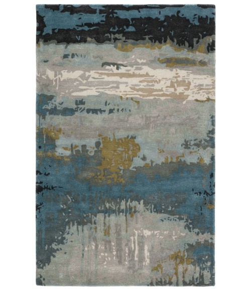 Jaipur Living Benna Handmade Abstract Black/ Green Area Rug (2'X3')